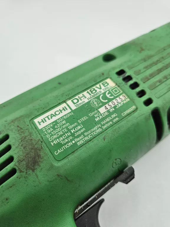 MŁOTOWIERTARKA HITACHI DH 18VB