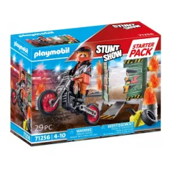 PLAYMOBIL 71256 STARTER PACK POKAZ KASKADERSKI ŚCIANA OGNIA