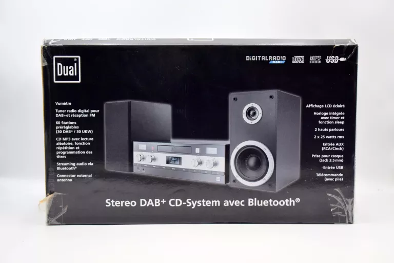 WIEŻA STEREO DUAL DAB-MS 130 CD USB MP3 FM