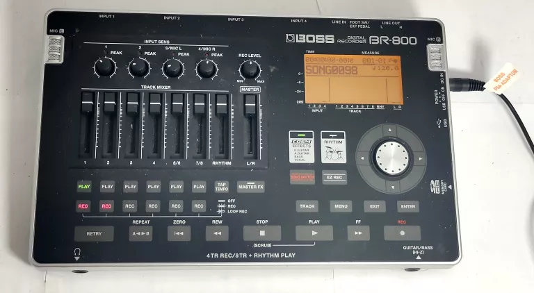 RECORDER BOSS BR-800 + ZASILACZ