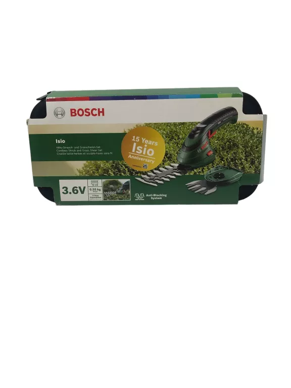 AKUMULATOROWE NOŻYCE ISIO 3 BOSCH 2 NOŻE DO TRAWY KRZEWÓW