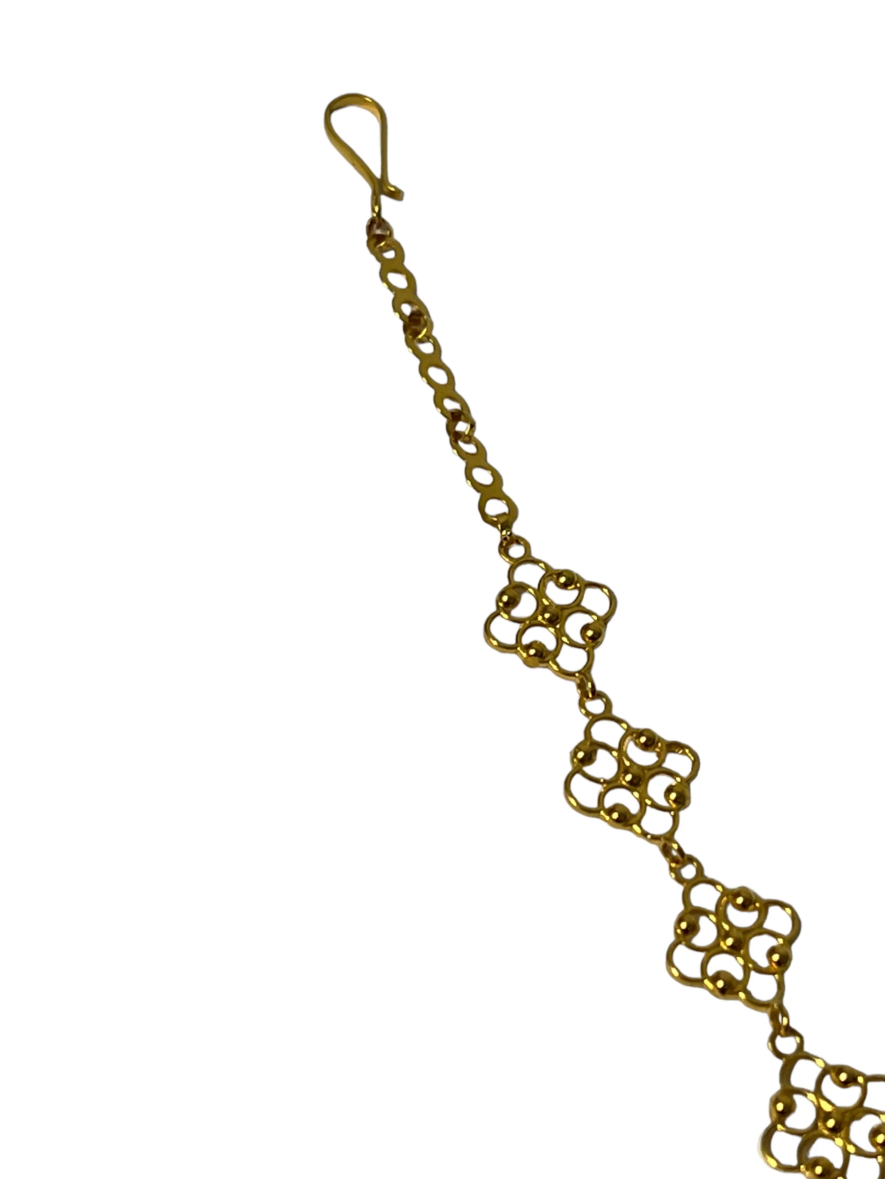 zlota-bransoletka-proby-875-21k-19cm-kamien-bez-kamienia