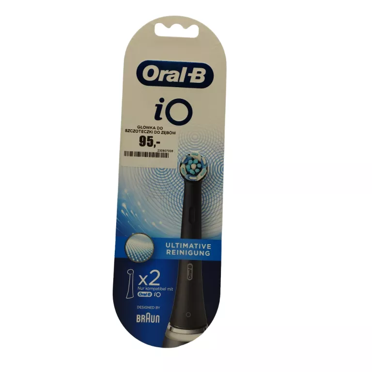 GŁÓWKA DO SZCZOTECZKI DO ZĘBÓW ORAL-B IO 2 SZT