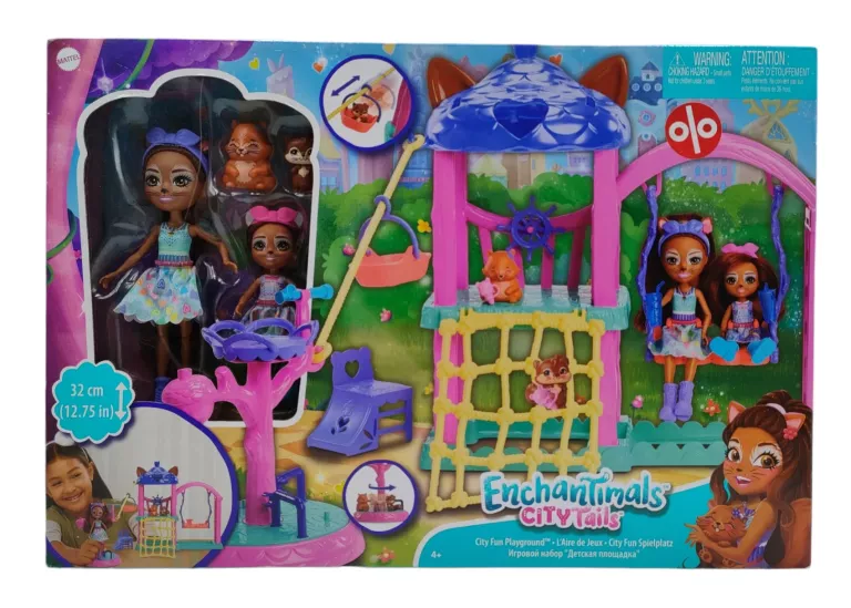 LALKI ENCHANTIMALS CITY TAILS
