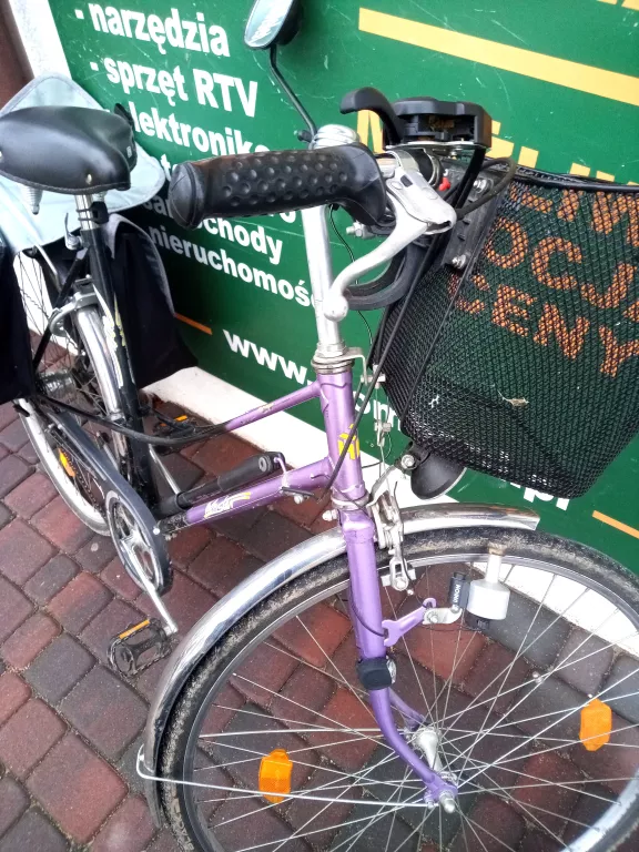 ROWER DAMKA VELO STAR KOŁO 28" USZKODZONE PRZERZUTKI