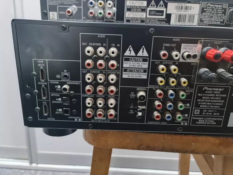 AMPLITUNER PIONEER VSX-420 + DV-320