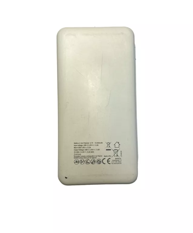 POWERBANK BASEUS 10000 MAH BIAŁY