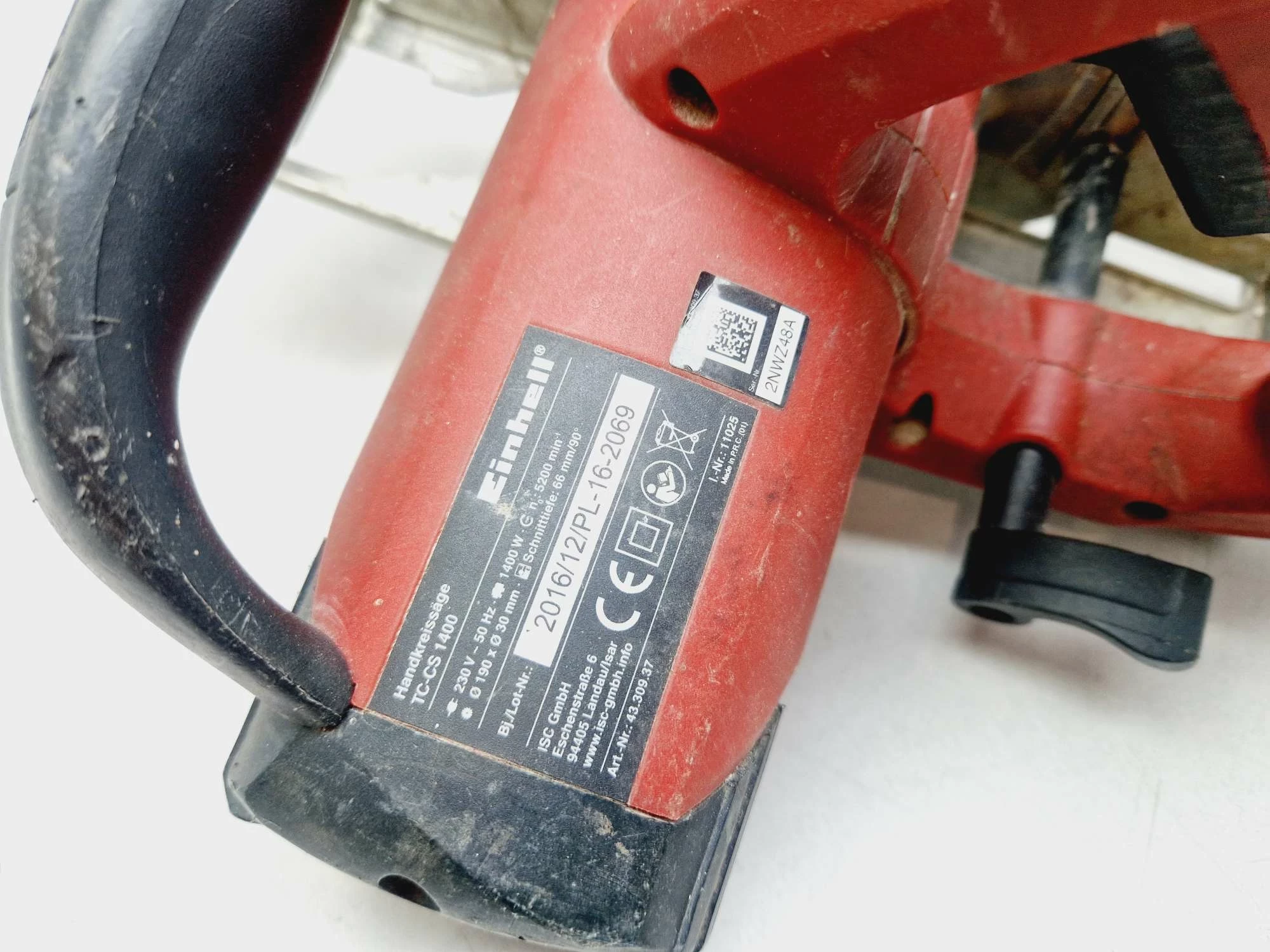 pilarka-tarczowa-einhell-tc-cs-1400-ean-gtin-4006825593310