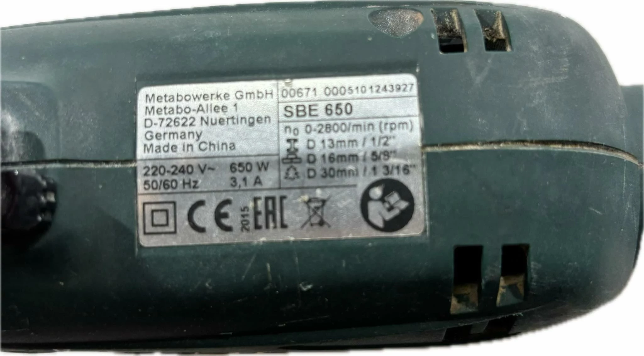 wiertarka-metabo-sbe-650-rodzaj-udarowa