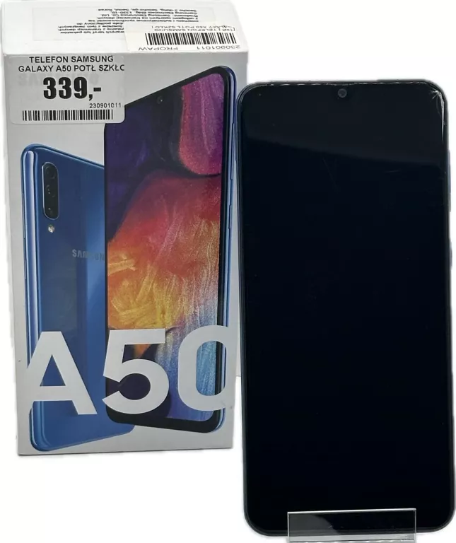 SMARTFON SAMSUNG GALAXY A50 4 GB / 128 GB NIEBIESKI