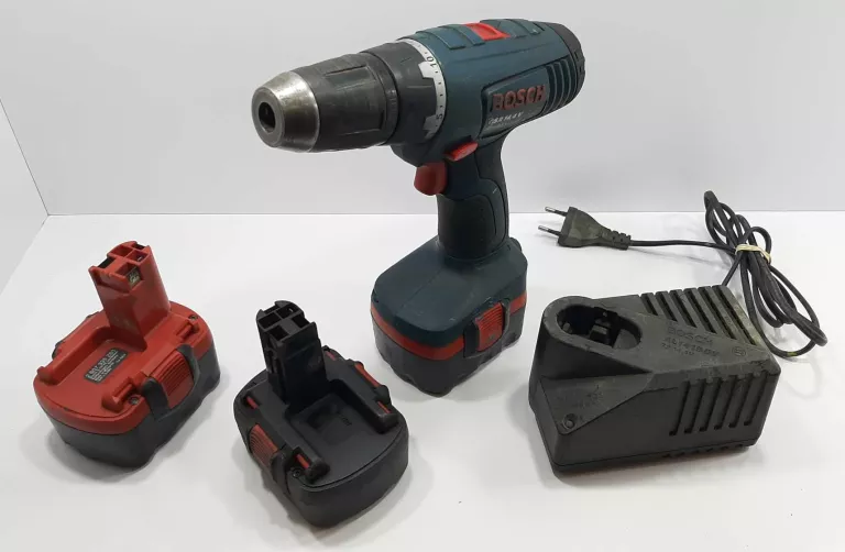 WKRĘTARKA BOSCH GSR 14.4 3 X AKU ŁAD LUZ