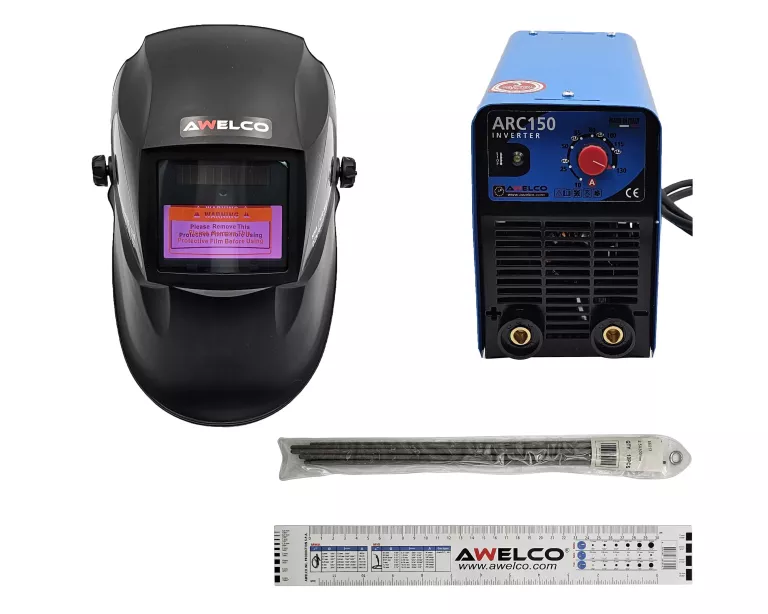 SPAWARKA INWERTOROWA AWELCO ARC 150 Z PRZYŁBICĄ