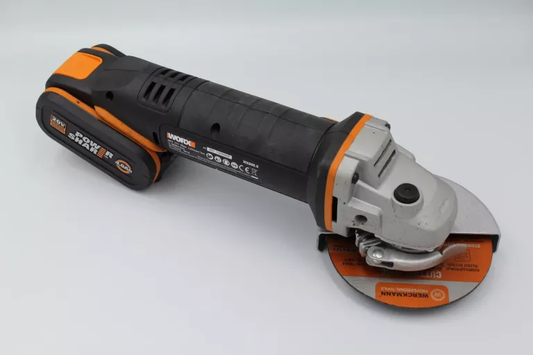 SZLIFIERKA AKUMULATOROWA WORX WX800.9 + AKU + ŁAD