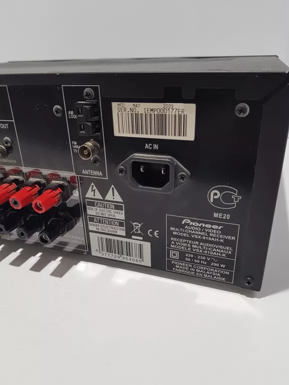 AMPLITUNER PIONEER VSX-919AH