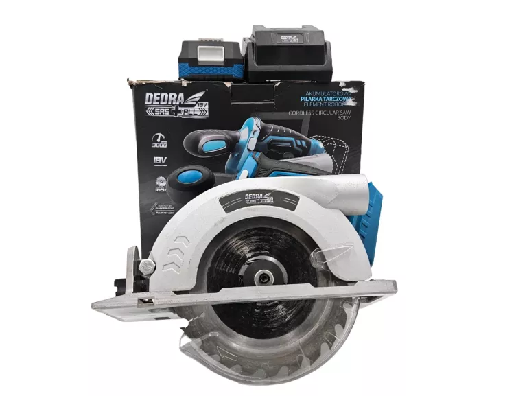 PIŁA TARCZOWA DEDRA DED7064 18V 165MM 4200OBR/MIN +AKU 2.0AH +ŁADOWARKA