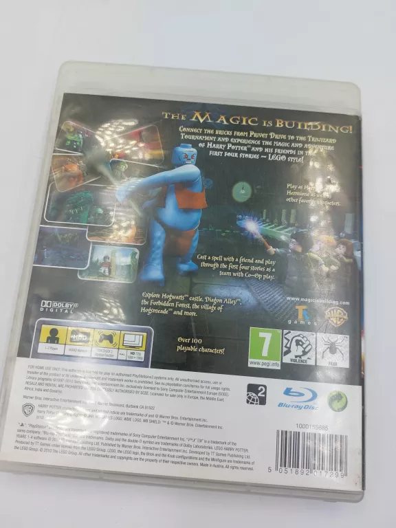 GRA HARRY POTTER YEARS 1-4 PS3