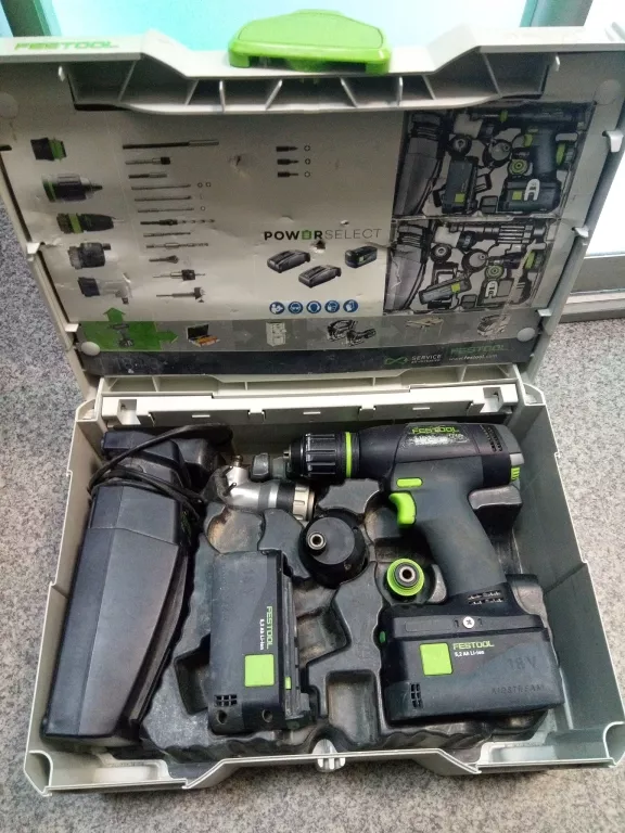 WIERTARKO-WKRĘTARKA FESTOOL 574756 (T18+3) WALIZKA