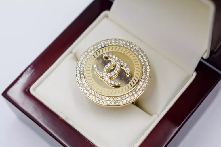 ZŁOTY PIERŚCIONEK - 585 14K - 5,07G 20R