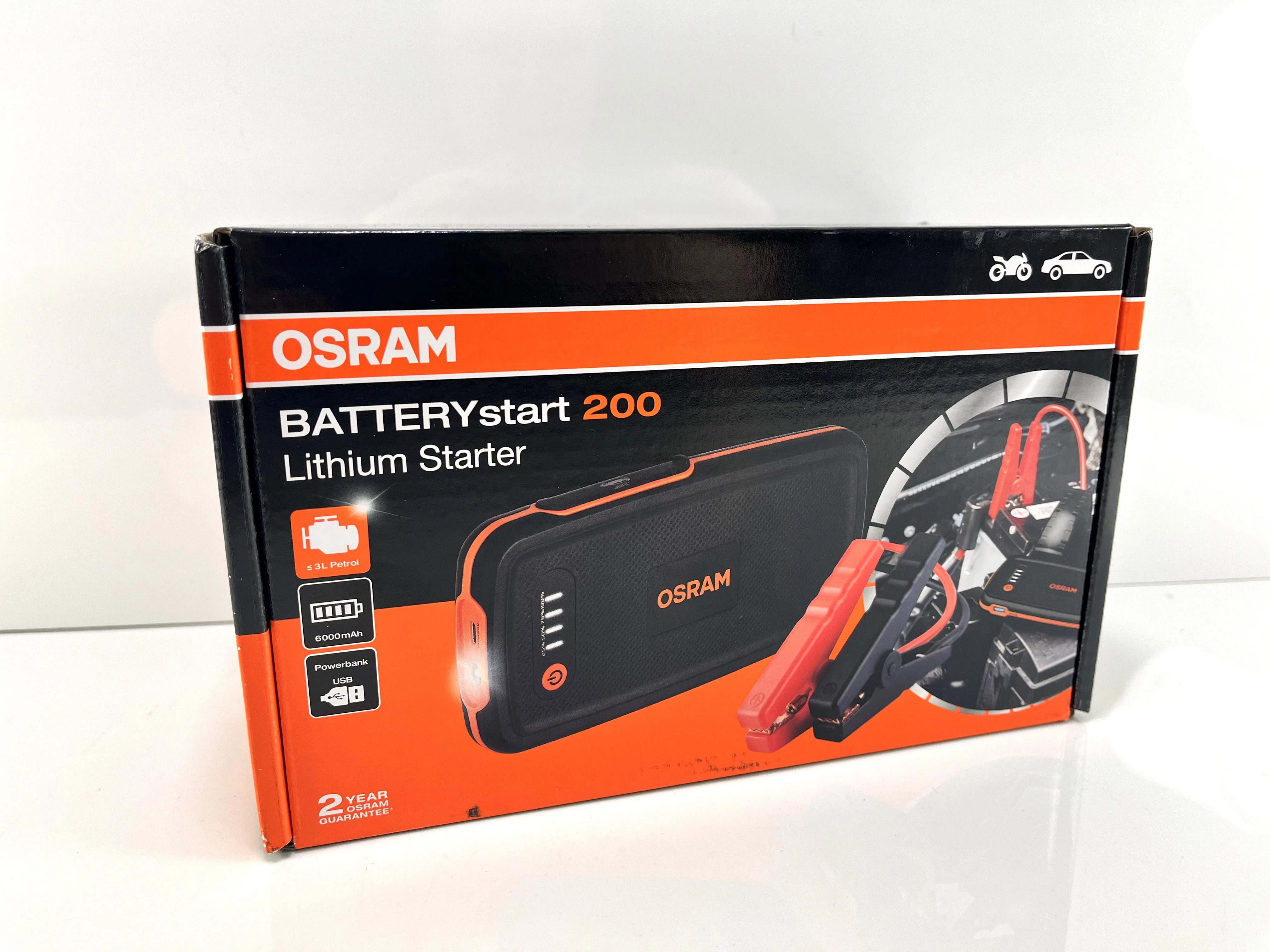 URZĄDZENIE ROZRUCHOWE OSRAM OBSL200 6000MAH | Urządzenia rozruchowe ...