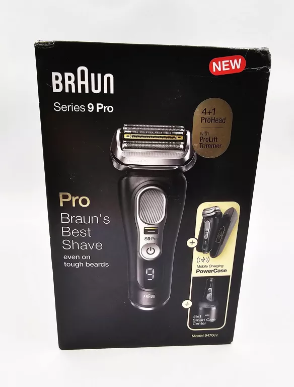 GOLARKA BRAUN SERIES 9 PRO MODEL 9470CC KOMPLET