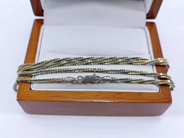 SREBRNY ŁAŃCUSZEK 925 7,00 G 50 CM