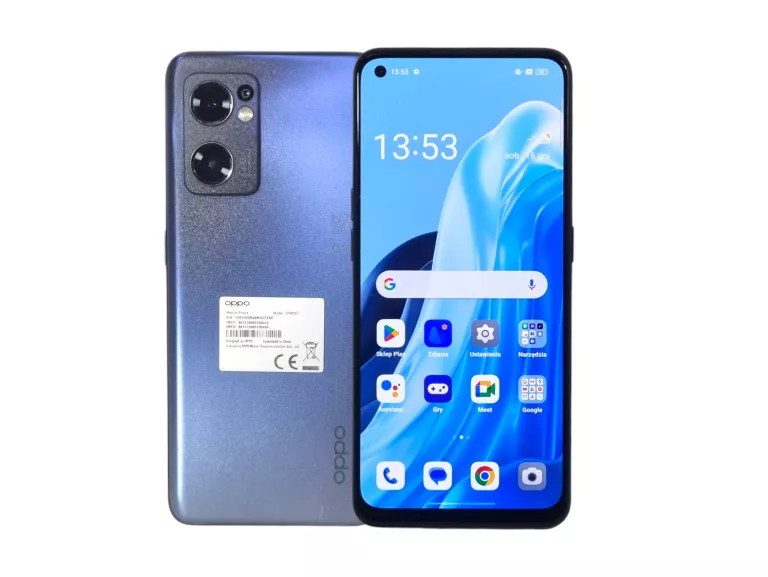 TELEFON OPPO RENO7 5G 8/256GB CZARNY CPH2371