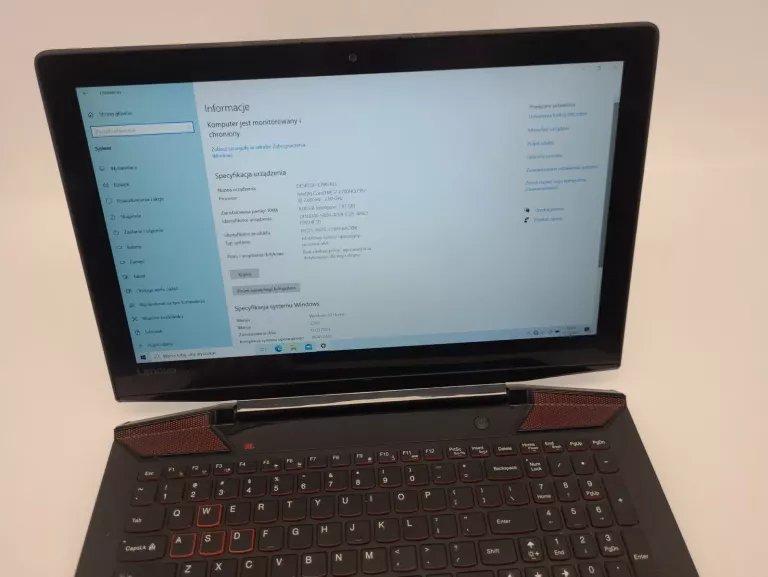 LAPTOP LENOVO IDEAPAD Y700-15ISK I7-6700HQ 8GB