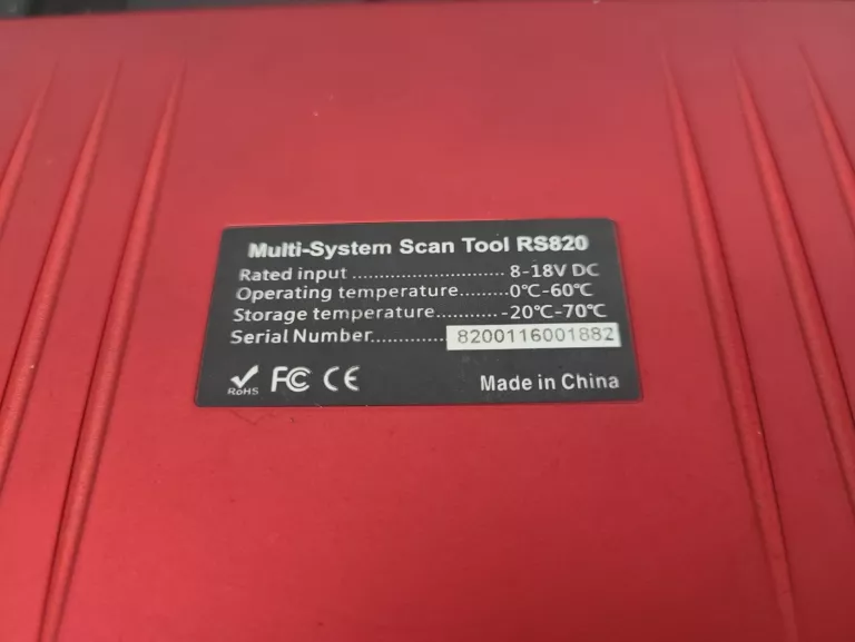 PROFESJONALNY TESTER DIAGNOSTYCZNY GM RS820PRO