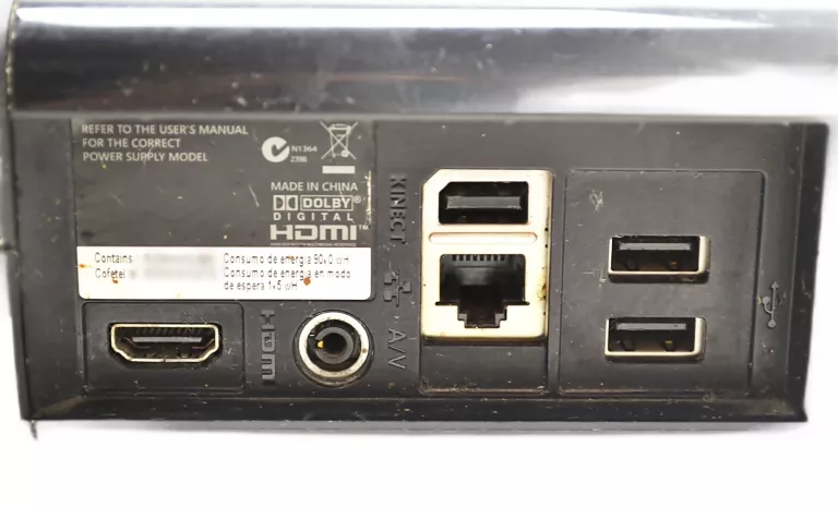 KONSOLA XBOX 360 E 500GB PAD ZASILACZ HDMI