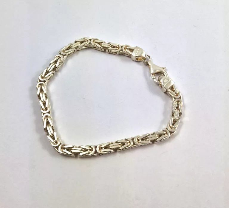 SREBRNA BRANSOLETKA 925 29,43G 21CM
