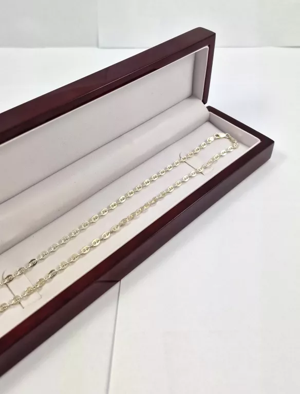SREBRNY ŁAŃCUSZEK 9,94G 925 50CM