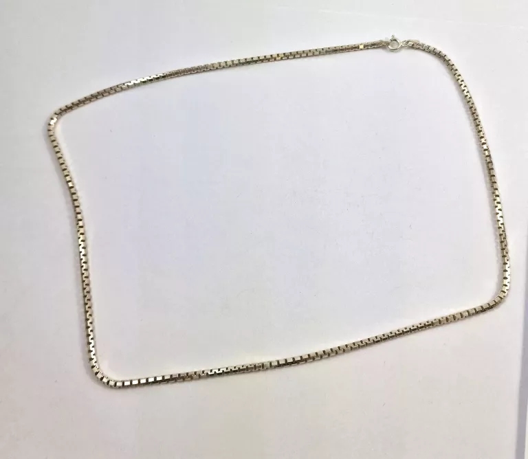 SREBRNY ŁAŃCUSZEK 18,17G 925 54CM