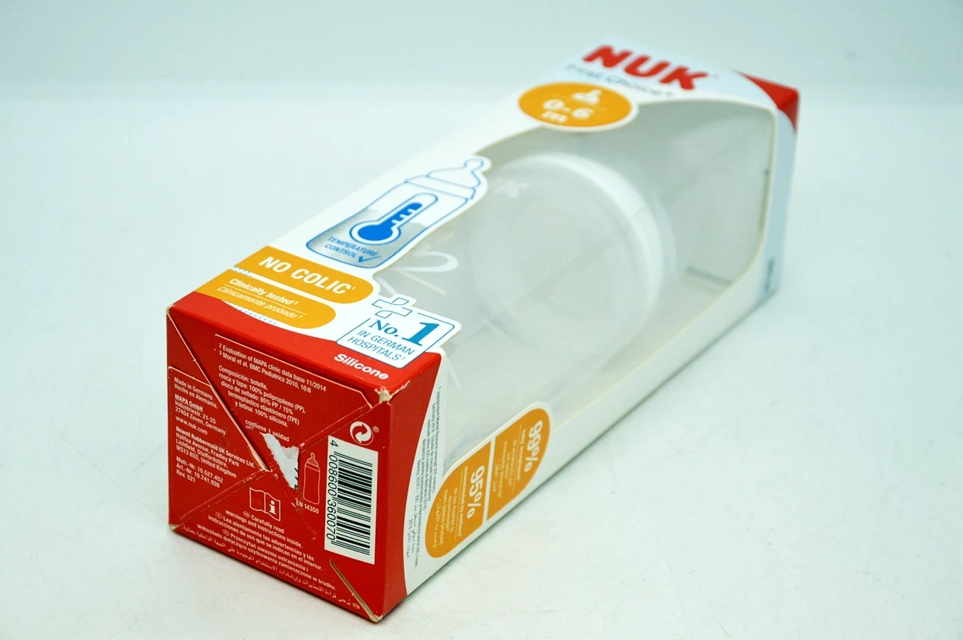 BUTELKA NUK FIRST CHOICE 300ML 0-6M, Butelki