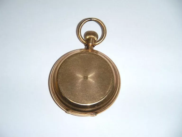 ZEGAREK KIESZONKOWY ZŁOTY 14K