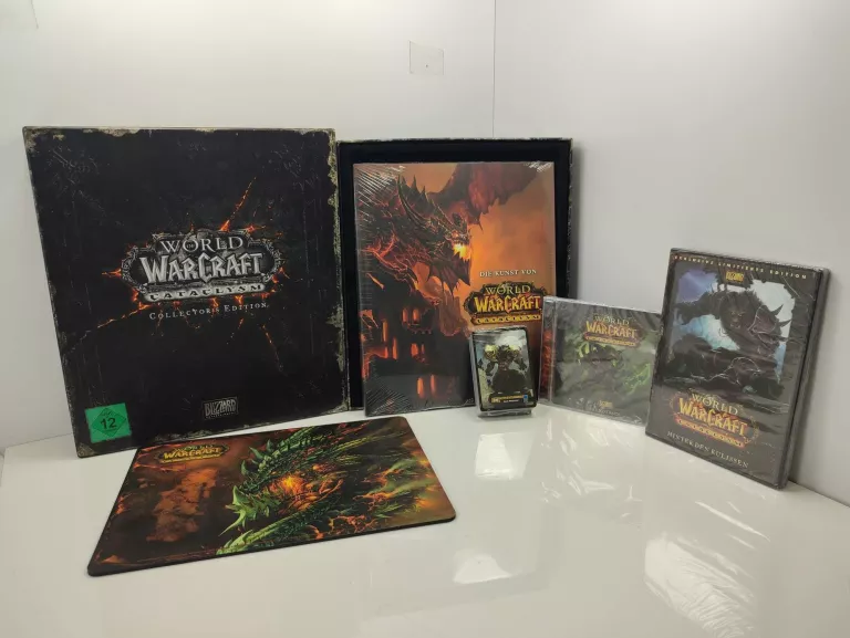 World on sale of Warcraft Cataclysm Collector's Edition