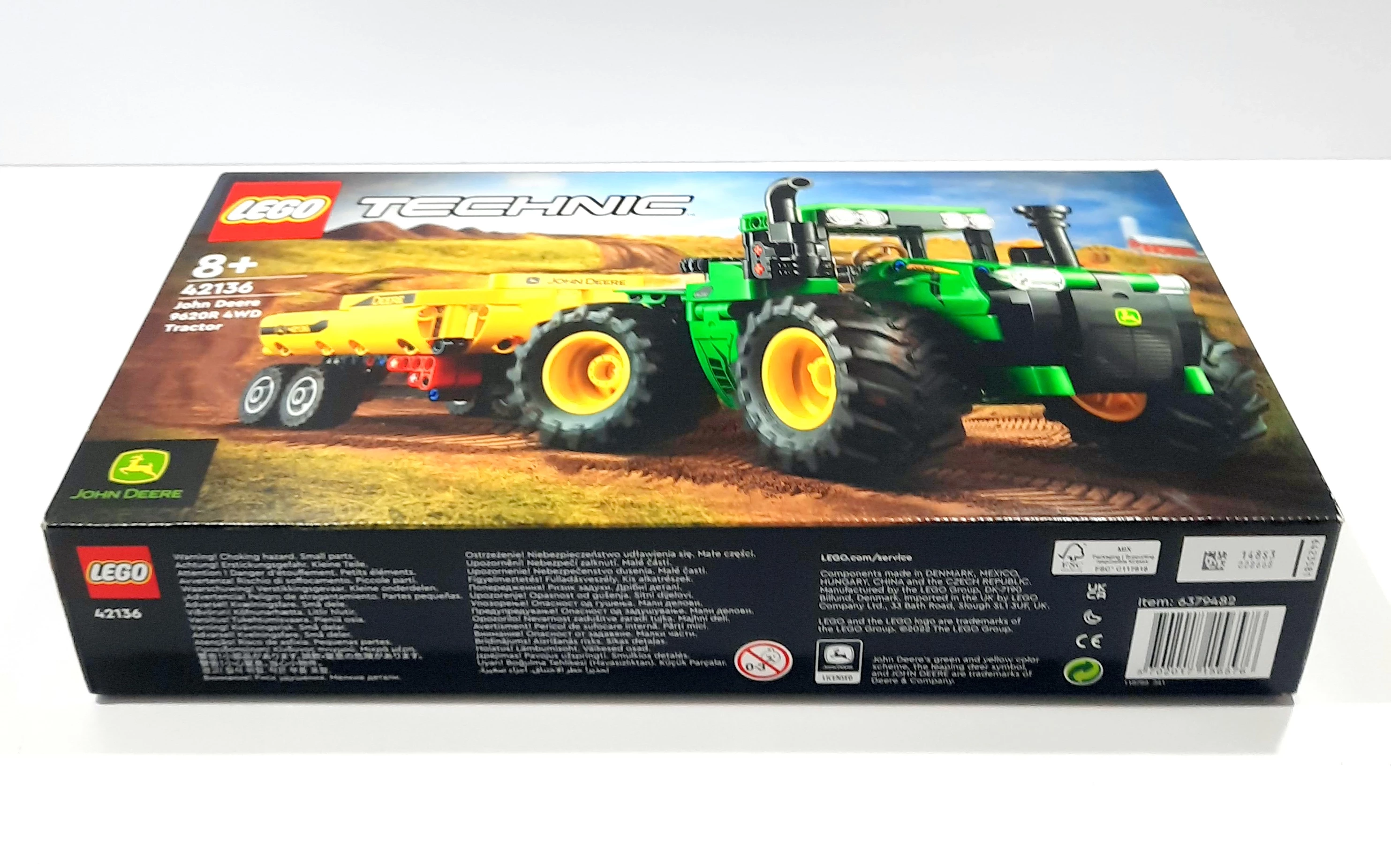 lego-technic-42136-traktor-john-deere-9620r-4wd-material-plastik