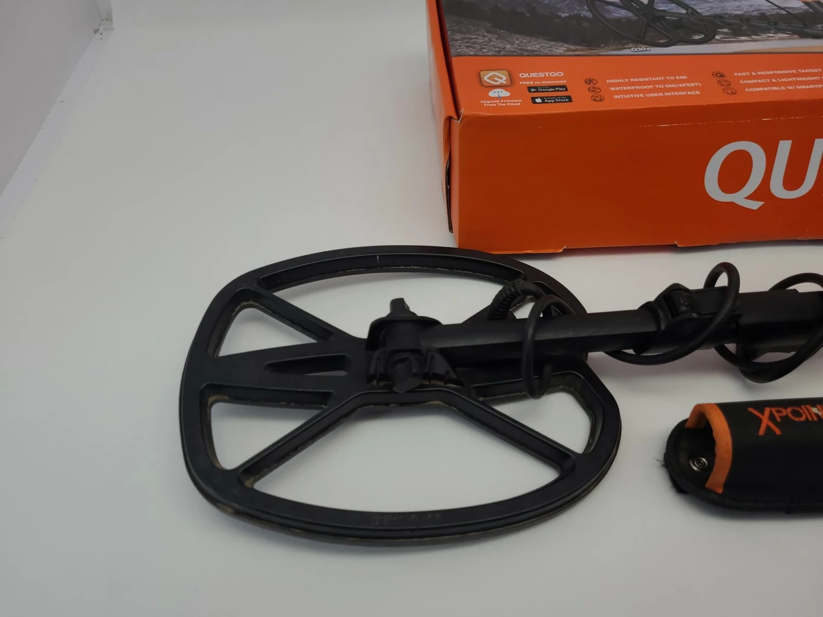 wykrywacz-metali-quest-q30-xpointer-land-detektor-stan-uzywany