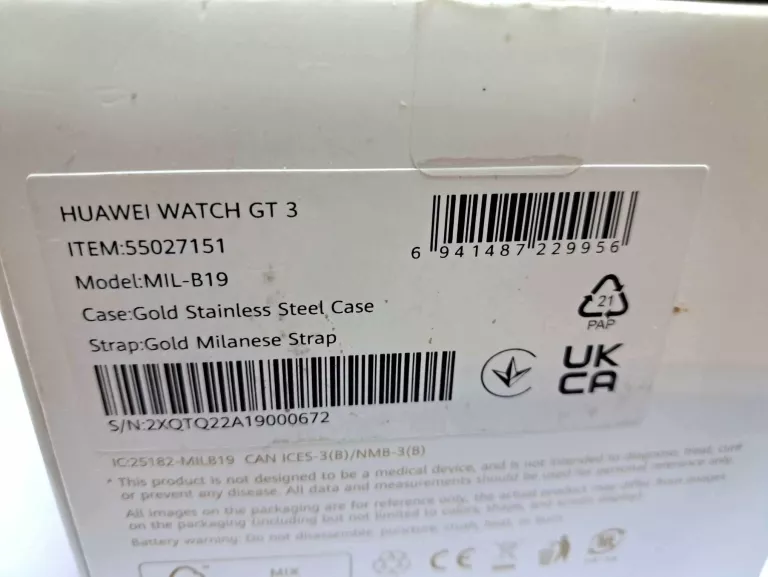 HUAWEI WATCH GT 3