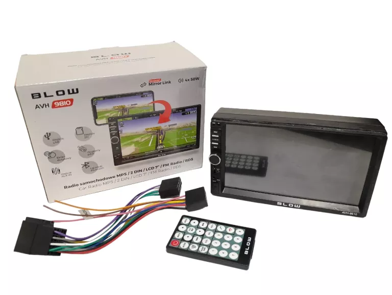 RADIO SAMOCHODOWE BLOW AVH 9810 + PUD.