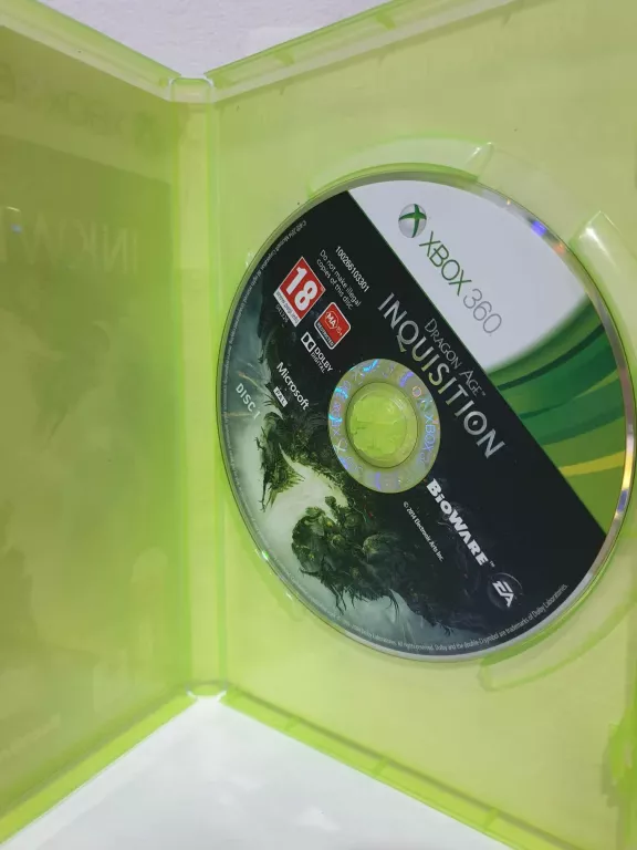 XBOX 360 DRAGON AGE INKWIZYCJA PL DISK 1 TYLKO!