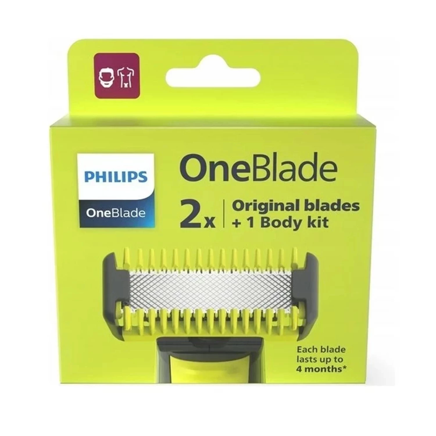 Philips OneBlade Face + Body QP620/50 - Wymienne ostrza