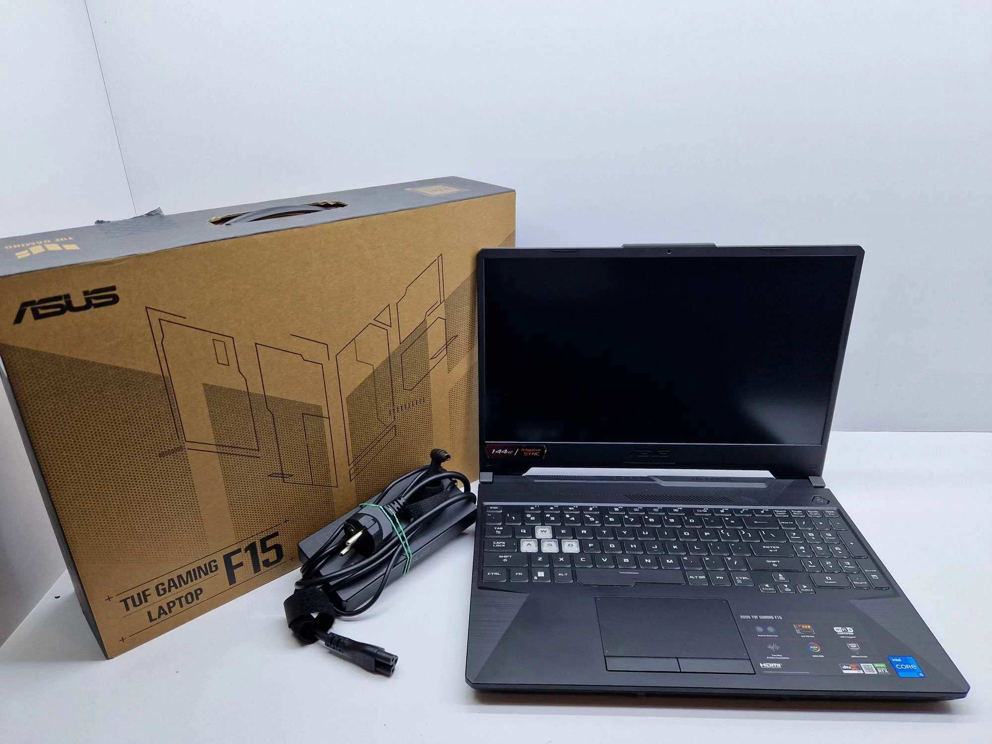 LAPTOP ASUS TUF GAMING F15 15,6 I511TH 16/512GB RTX 3050 GWARANCJA