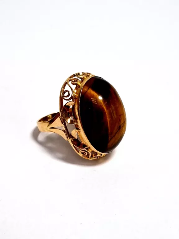 PIĘKNY ZŁOTY PIERŚCIONEK 11,02G 585 R18