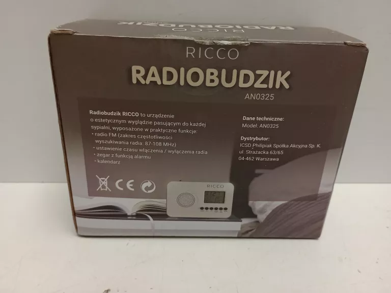 RADIO BUDZIK RICCO AN0325