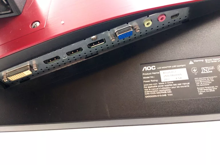 MONITOR LED AOC AG251FZ 24,5 " 1920 X 1080 PX TN