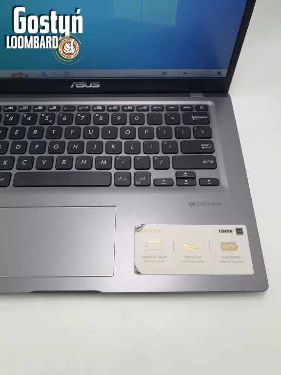LAPTOP ASUS A415JA-EK438T 14 " INTEL CORE I3 8 GB / 256 GB