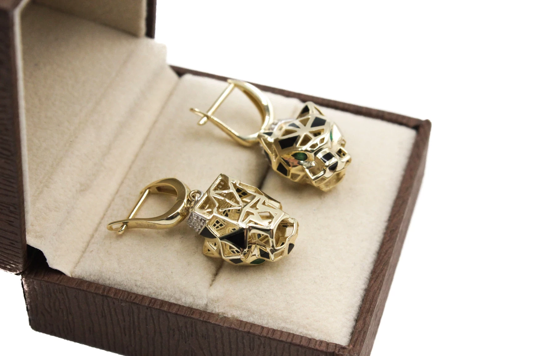 zlote-azurowe-kolczyki-tygrys-puma-585-78g-kk120-rodzaj-wyrob-jubilerski