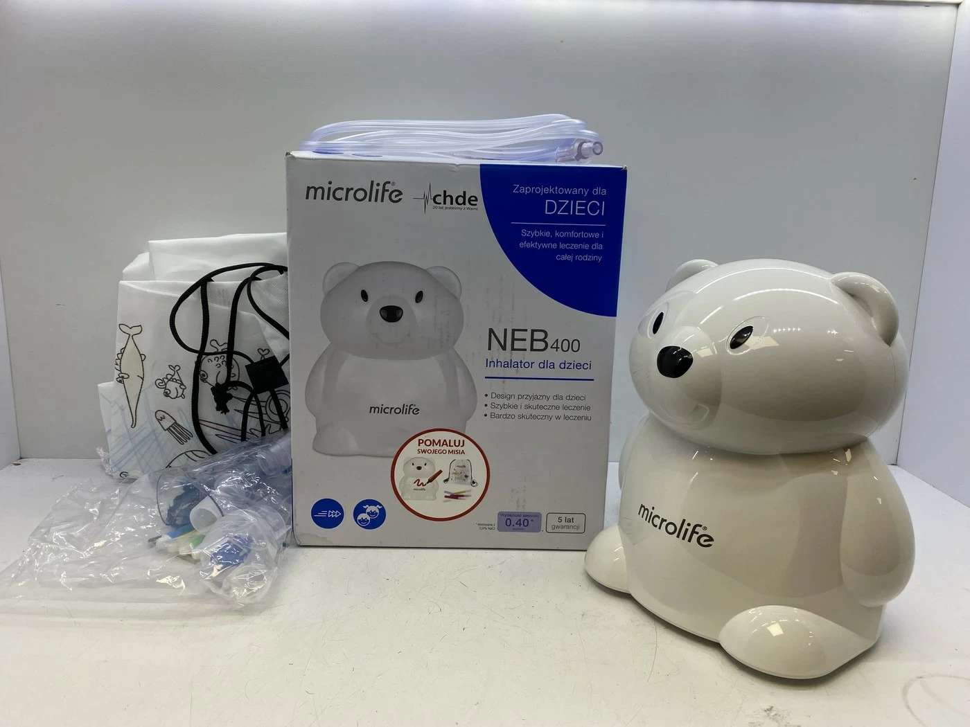INHALATOR DLA DZIECI MICROLIFE NEB 400 Inhalatory Loombard.pl