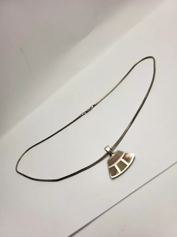 SREBRO - WYRÓB ŁAŃCUSZEK Z ZAWIESZKĄ 9,78G 925