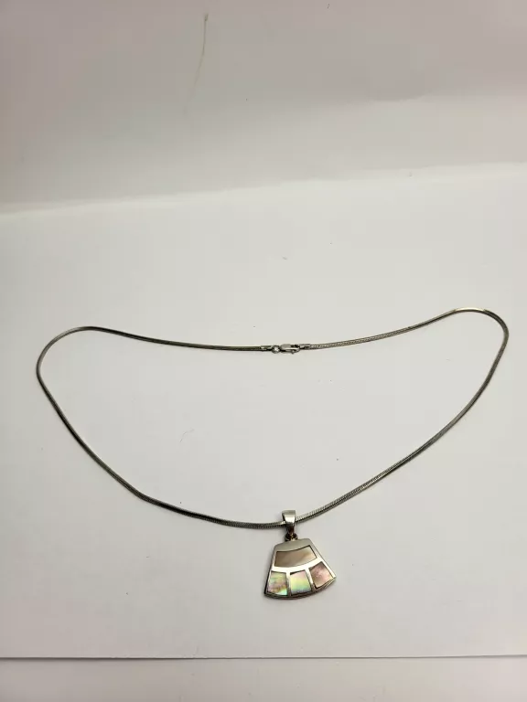 SREBRO - WYRÓB ŁAŃCUSZEK Z ZAWIESZKĄ 9,78G 925